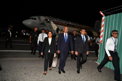 ޗުއްޓީއަށް ފަހު ރައީސް މާލެ ވަޑައިގެންފި