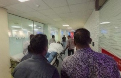 އަދީބުގެ ހާލު ދެރަވެގެން ހޮސްޕިޓަލުގައި ފަރުވާދެނީ