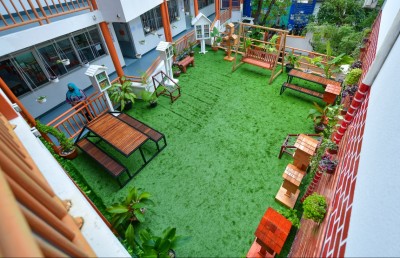 އިމާދުއްދީން ސްކޫލުގައި އައުޓްޑޯ ލައިބްރަރީއެއް ހުޅުވައިފި