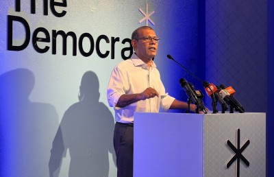 ޑިމޮކްރެޓުންގެ ފިކުރު ގަދަވާނެ، ރައީސަށް ދެ ވަނަ ދައުރެއް ނުލިބޭނެ: ނަޝީދު