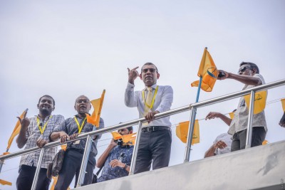 އެމްޑީޕީން ތިލަދުންމައްޗަށް: ނަޝީދު ވިދާޅުވީ ދައުލަތުގެ ވަސީލަތް ބޭނުން ނުކުރާނެ ކަމަށް