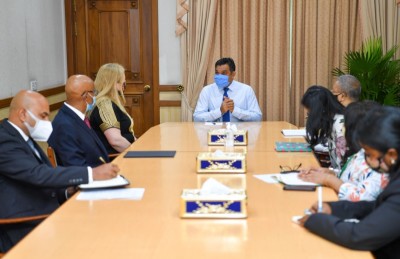 އިޖްތިމާއީ ހިދުމަތްތައް ހަރުދަނާކުރަން ނައިބު ރަައީސް އާއި އދ. ގެ ކޯޑިނޭޓަރު މަޝްވަރާކުރައްވައިފި