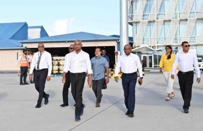 ރައީސްގެ "އުފާވެރި، އަމާން ރާއްޖެ" ކެމްޕޭންގެ ފުރަތަމަ ދަތުރު ށ. އަތޮޅަށް