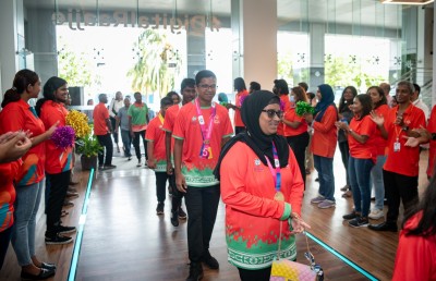 ސްޕެޝަލް އޮލިމްޕިކްސްގެ ދިވެހި ޓީމަށް ދިރާގުގެ ހަދިޔާ