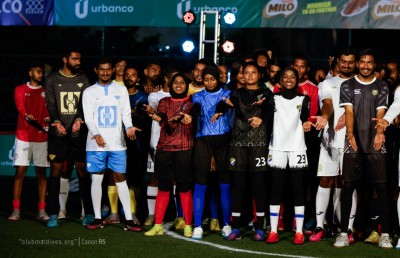 މީޑިއާ އާއި ކޯޗުންގެ ޓީމު ކުޅުނު ހާއްސަ މެޗާ އެކު ކްލަބް މޯލްޑިވްސް ކަޕް ފަށައިފި