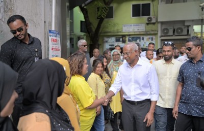 ރައީސް މާލޭގައި ދޮރުން ދޮރަށް، ރެކޯޑު ތާއީދެއް ލިބޭނެކަން އެމްޑީޕީއަށް ޔަގީން