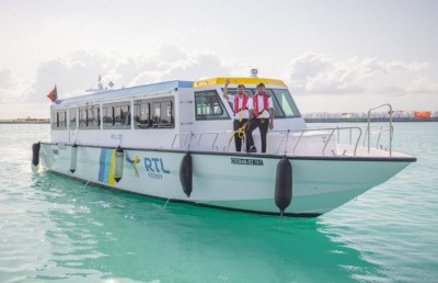 ހުވަދުއަތޮޅުގައި އާރްޓީއެލް ފެރީގެ ހިދުމަތް ފަށައިފި