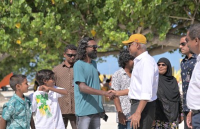 ޖަޒީރާ ރާއްޖެ ތަރައްގީކުރުމުގެ ނަތީޖާ އެބަ ފެނޭ: ރައީސް
