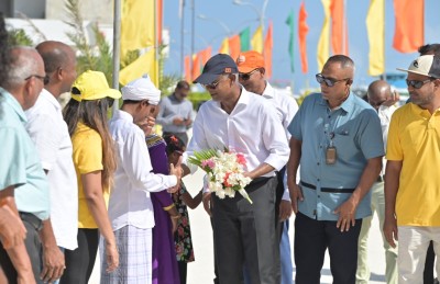 ގުރައިދޫގައި ހިއްކި ބިމުން ގޯތި ނުދޭތީ ކައުންސިލަށް ރައީސް ފާޑުވިދާޅުވެއްޖެ