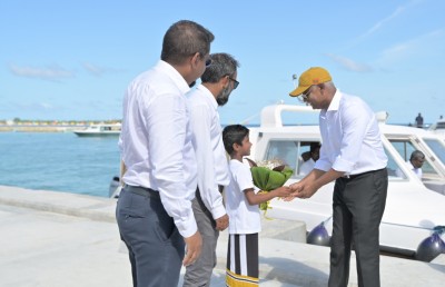 ޖަޒީރާ ރާއްޖެ ތަރައްގީކުރުމުގެ ނަތީޖާ އެބަ ފެނޭ: ރައީސް