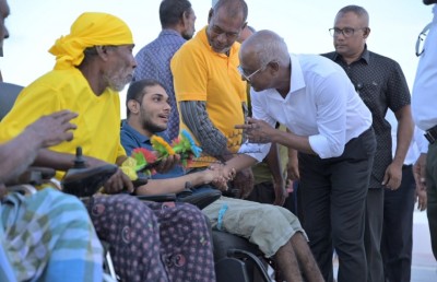 އިހަވަންދޫން ރައީސަށް ބޮޑު ތަރުހީބެއް