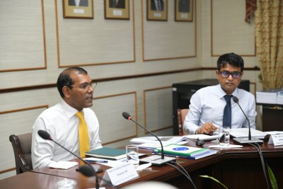 ގުދުރަތީ ހަމައަށް ބަދަލު އެބަ އާދޭ، އެކަމަކު ތަރައްގީ ހުއްޓާނުލެވޭނެ: ނަޝީދު