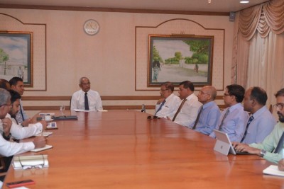 ޓޫރިޒަމް ދާއިރާގެ އިސް ފަރާތްތަކާ ރައީސް ސޯލިހު ބައްދަލު ކުރައްވައިފި