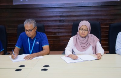 ހއ. އަތޮޅުގައި ހިންގާ ގިނަ މަޝްރޫއުތަކެއްގެ އެއްބަސްވުމުގައި ސޮއިކޮށްފި