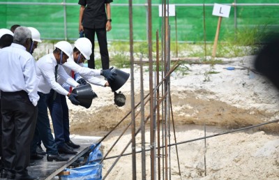 ހިތަދޫގައި އިސްލާމިކް ސެންޓަރު އެޅުމުގެ މަސައްކަތް ނައިބު ރައީސް ފައްޓަވައިދެއްވައިފި