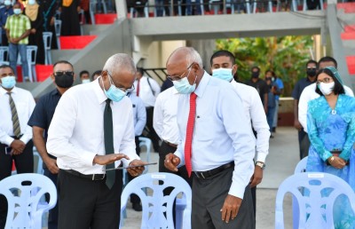 ލާމަރުކަޒު ކުރުމުގެ މުހިއްމުކަން، ލޮކްޑައުންގެ ސަބަބުން އެނގިއްޖެ: ރައީސް