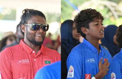 ބައްޕައާ އެއް ހީޓެއްގައި ވާދަކޮށް ދަރިފުޅު ކުރި ހޯދައިފި