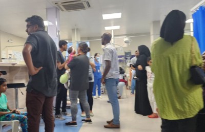 ހޮޑުލައި ބޭރަށް ހިންގާތީ އިއްޔެ 1،000 އަށްވުރެ ގިނަ މީހުން ޑޮކްޓަރަށް ދެއްކި
