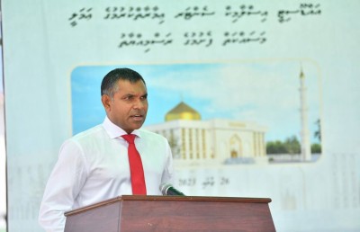 ހިތަދޫގައި އިސްލާމިކް ސެންޓަރު އެޅުމުގެ މަސައްކަތް ނައިބު ރައީސް ފައްޓަވައިދެއްވައިފި