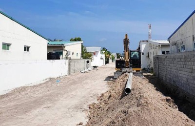 ހަނިމާދޫގެ މަގުތަކުގެ 70 ޕަސެންޓު ނިމިއްޖެ