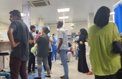 ހޮޑުލުމާއި ބޭރަށް ހިންގުމުގެ ރޯގާއެއް ފެތުރި ހޮސްޕިޓަލްތައް ފުރިއްޖެ