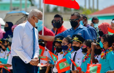 ވެރިންނަށް މަރުހަބާ ދަންނަވަން ދަރިވަރުން ނުނެރެން ރައީސް އިލްތިމާސްކުރައްވައިފި