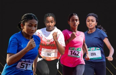 ލަންކާ މުބާރާތުގައި ގައުމީ އަންހެން ރިލޭ ޓީމަށް ރެކޯޑެއް
