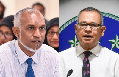 ޕީއެންސީ ޓިކެޓަށް ކުރިމަތިލެއްވީ އާދަމް ޝަރީފް އާއި ޑރ. މުއިއްޒު