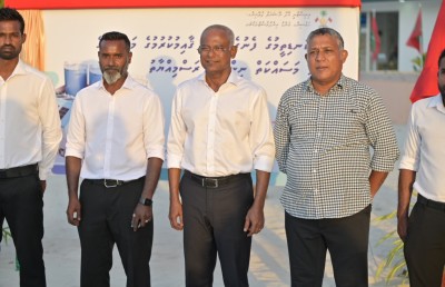 ށ. އަތޮޅަށް ކުރީގެ ސަރުކާރުތަކުން އޮތީ ވަރަށް ބޮޑަށް އިހުމާލުވެފައި: ރައީސް