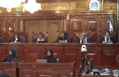 ދަށު ކޯޓުގެ ހުކުމެއް އޮތަސް އިންތިހާބުގައި ވާދަކުރެވެން ޖެހޭނެ؛ އެކަމުގައި ގެއްލުމެއް ނެތް: ޔާމީންގެ ވަކީލް