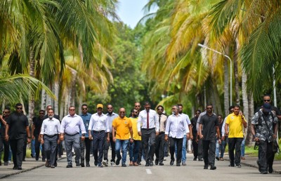 މަޑަވެލީގައި ހުޅުޖެހީ އިންތިހާބު ކާމިޔާބުވާތަން ފެނި ފޯކަސް ގެއްލުވާލަން: ރައީސް