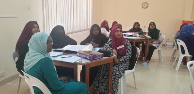 ހާއްސަ އެހީއަށް ބޭނުންވާ ކުދިންނަށް ކިޔަވައިދޭ 170 ޓީޗަރުން ތަމްރީން ކުރަނީ