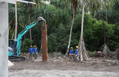 ކިނޮޅަހުގެ ފެނާއި ނަރުދަމާގެ މަސައްކަތް ކުރިއަށް