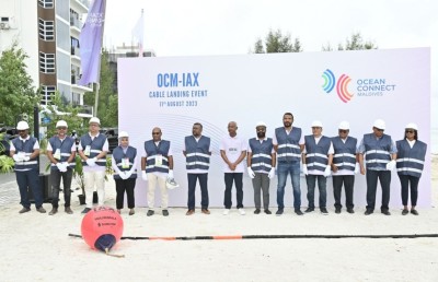 އާ ސަބްމެރިން ކޭބަލް ރާއްޖެއާ ގުޅާލައިފި، ރައީސް ވިދާޅުވީ ޓެކްނޮލޮޖީގެ ހަބަކަށް ރާއްޖެ ވާނެ ކަމަށް
