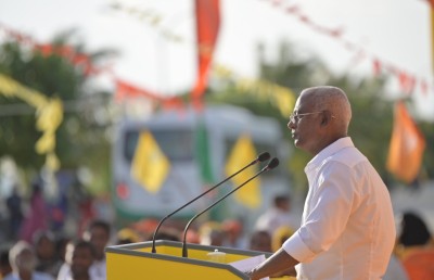 ސިޔާމަކީ އެސެޓެއް، ބޭރުން ފައިސާ ލިބޭނެކަން ވެސް ޔަގީންވެއްޖެ: ރައީސް