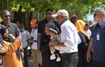 ބޮޑުތިލަދުންމައްޗާއި ހުވަދޫ ބަދަލުކޮށްލި އާރުޓީއެލް ފެރީގެ މިސްރާބު ހުރީ ނ. އަތޮޅަށް: ރައީސް
