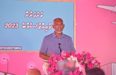 ވަށަފަރުގައި ނުނިމި ހުރި ސިޓީ ހޮޓާ ހަ މަސް ތެރޭ ހުޅުވާނަން: މުއިއްޒު