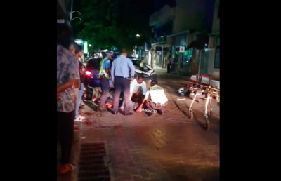 މާލޭގައި ދެ ސައިކަލު ޖެހި ހިނގި އެކްސިޑެންޓެއްގައި ދެ މީހަކަށް އަނިޔާވެއްޖެ