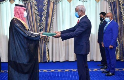 ސައުދީން ރާއްޖެ އަށް އާ ސަފީރެއް