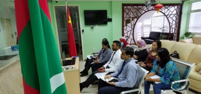 ކޮރޯނާވައިރަސް: ޗައިނާގެ އޮފިޝަލުން މައުލޫމާތު ހިއްސާ ކުރި ވީޑިއޯ ކޮންފަރެންސްއެއްގައި ރާއްޖެއިން ބައިވެރިވެއްޖެ