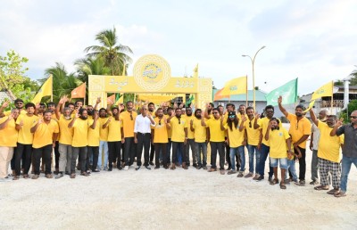 މިދިޔަ ފަސް އަހަރު ކުށްތައް މަދުވީ ގްރޫޕްތަކާ ގުޅުން ނުބާއްވާތީ: ރައީސް