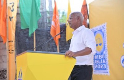 މިދިޔަ ފަސް އަހަރު ކުށްތައް މަދުވީ ގްރޫޕްތަކާ ގުޅުން ނުބާއްވާތީ: ރައީސް