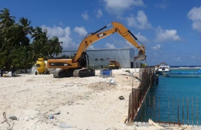 ރަކީދޫ ބަނދަރުގެ ބޮޑުބައެއް ނިމިއްޖެ