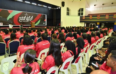 އައިއޯއައިޖީގައި ރާއްޖޭގެ ޝިއާރަކަށް "ކާމިޔާބު ރާއްޖެ"