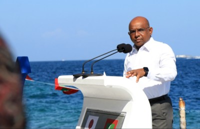 ކަނޑުތޮށި ލުމަށް ފަހު ބެހެއްޓި ބިނާއިން މިއަދު ދިނީ ހާއްސަ މެސެޖެއް