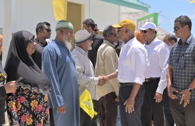 ގޮއިދޫގައި ހޮސްޕިޓަލެއް އިމާރާތްކޮށްދޭން ރައީސްގެ ވައުދެއް