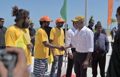 ގޯތި ހަދައިދޭން މުއިއްޒު ވައުދުވާއިރު ދިން ގޯތިތައް ވެސް އޮތީ އަތުލާފައި: ރައީސް