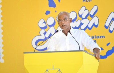 އޭދަފުއްޓަށް ރައީސްގެ ވައުދު: ސިއްހީ ހިދުމަތް ރަނގަޅުކޮށް އިސްލާމީ މަރުކަޒެއް