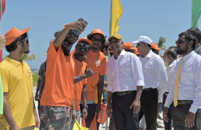 ގޯތި ހަދައިދޭން މުއިއްޒު ވައުދުވާއިރު ދިން ގޯތިތައް ވެސް އޮތީ އަތުލާފައި: ރައީސް