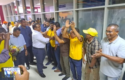 ރަނިންމޭޓް އަސްލަމްގެ ފުރަތަމަ ދަތުރުން އައްޑޫ ގުގުމާލައިފި